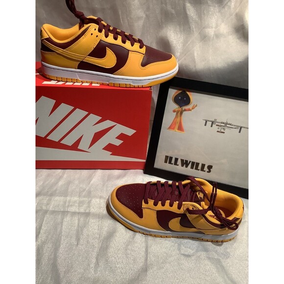 Nike Dunk Low Retro Arizona State Size 9.5 Men\'s DD1391-702 Deadstock NEW!!!! main image 5